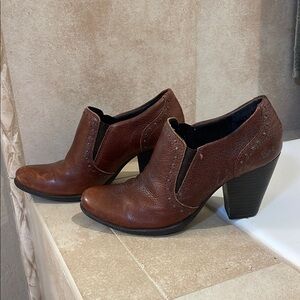 Brown Leather Women's Shoes